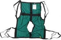 Drive Medical 13254s One Piece Sling with Positioning Strap, with Commode Cutout, Polyester Primary Product Material, Small Product Size, 4 or 6 Cradle Points, Solid Design, 4 Sling Points, Strong and Durable, 600 lbs Weight Capacity, Optional Chain / Strap Not Required, UPC 822383138671, Green Primary Product Color (13254S 13254S 13254S DRIVEMEDICAL13254S DRIVEMEDICAL-13254-S DRIVEMEDICAL 13254 S) 