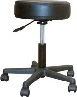 Drive Medical 13079 Padded Seat Revolving Pneumatic Adjustable Height Stool, Plastic Base; Pneumatic adjustment provides easy-touch height adjustment; Solid steel shaft; 14 diameter round seat; 4 thick padded seat (black); Dimensions 19" x 14" x 14"; Weight 11.90 lbs; UPC 822383140926 (DRIVE MEDICAL 13079 DRIVE MEDICAL 13079 PADDED SEAT REVOLVING PNEUMATIC ADJUSTABLE HEIGHT STOOL PLASTIC BASE) 