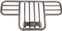 Drive Medical 15201BV No Gap Half Length Side Bed Rails with Brown Vein Finish, 1 Pair, Constructed of 1" steel, Fits most hospital beds with steel frame, Not for use with "Pan-Style" bed surface, Ideal for maximum protection when bed is elevated, Unique design prevents individuals from being lodged between bars, UPC 822383143026, Brown Primary Product Color (15201BV 15201-BV 15201 BV DRIVEMEDICAL15201BV DRIVEMEDICAL 15201 BV DRIVEMEDICAL-15201-BV) 