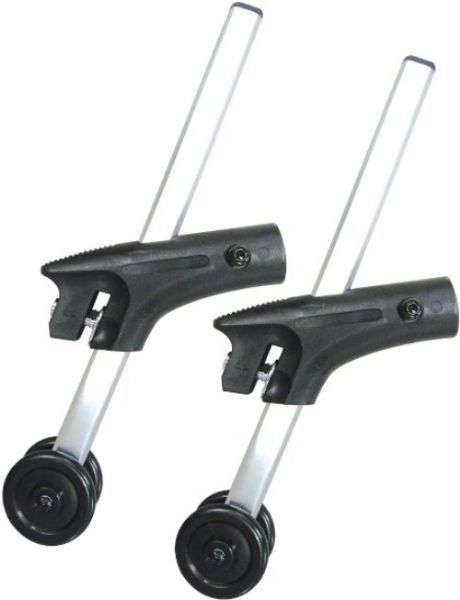 Drive Medical STDS2A4326 Anti Tippers with Wheels for Cougar Wheelchairs, 1 Pair, For use with Cougar wheelchair, Standard Anti-Tipper with wheels, Helps prevent unwanted tipping, UPC STDS2A4326, UPC 822383144382 (STDS2A4326 STDS-2A4-326 STDS 2A 4326)
