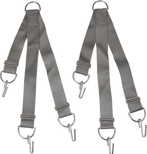 Drive Medical 13232 Straps for Patient Slings, Patient lift and sling accessory, Straps for Patient Slings, Strong and Durable, Each strap has three hooks, UPC 822383211053 (13232 DRIVEMEDICAL13232 DRIVEMEDICAL-13232 DRIVEMEDICAL 13232)