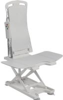 Drive Medical 477200252 Bellavita Tub Chair Seat Auto Bath Lift, White, 22" Base Depth, 12.2" Base Width, 16.5" Seat Depth, 13.7" Seat Width, 1 - 12V 1.3AH Batteries, 25.1" Back of Chair Height, Backrest Reclines to 140 deg, 12.5"-14.1" Back of Chair Width, 2.3"-18.8" Seat to Floor Height, 300 lbs Product Weight Capacity, 20.5 lbs Actual Product Weight, Watertight hand control floats, UPC 822383227542 (DRIVEMEDICAL477200252 DRIVEMEDICAL-477200252 DRIVEMEDICAL 477200252) 