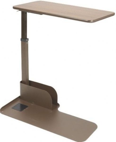 Drive Medical 13085RN Seat Lift Chair Overbed Table, Right Side Table; Can be used for many activities such as eating, writing, crafts, working on the computer, reading and games; Designed for use with a lift chair, standard recliner or couch; Right or Right positioning with 180 degrees rotation so that the chair can be placed by any wall; UPC 822383281520 (DRIVEMEDICAL13085RN DRIVE MEDICAL 13085RN SEAT LIFT CHAIR OVERBED TABLE RIGHT SIDE TABLE)