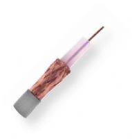 Belden 82241 8771000, Model 82241; 23 AWG, Plenum-Rated, RG59, Analog Video Coax Cable; Natural Color; 23 AWG solid 0.023-Inch BCCS bare copper-covered steel conductor; Foam FEP insulation; Bare copper braid shielding; Flamarrest jacket; UPC 612825196457 (BTX 822418771000 82241 8771000 82241-8771000) 