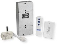 Da-Lite 82433 Radio Frequency Wireless Remote; White; Single Motor LVC; Can be used alone with the 3-button wall switch and remote; Provides dry contact relays for third party controllers; Includes batteries; 120 Volts; UPC 717068189607 (82433 82433 DALITE 82433-RADIO DA-LITE-82433 RADIO82433 DALITE82433) 
