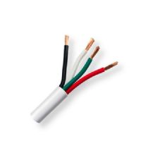 Belden 82444 877U500, Model 82444, 22 AWG, 4-Conductor, Cable For Electronic Applications; Natural Color; Plenum-CMP Rated; 22AWG Tinned Copper conductors; FEP Insulation; PVC Outer Jacket; UPC 612825197102 (BTX 82444877U500 82444 877U500 82444-877U500 BELDEN) 