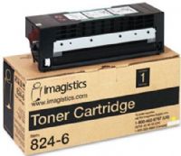 Imagistics 824-6 Black Toner Cartridge, For use With Imagistics 3500, Imagistics 5000, Imagistics DL170 Fax Machines, 20000 Pages of Print Yield, New Genuine Original OEM Imagistics Brand, UPC 840530006505 (IMAGISTICS8246 824 6 8246 824-6) 