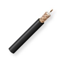 Belden 8267 0101000, Model 8267; 13 AWG, 50 Ohm; RG-213/U Coax Cable; Black; 13 AWG stranded 0.089-Inch bare copper conductor; Polyethylene insulation; Bare copper braid shield; Non-contaminating PVC jacket; Commercial non-QPL product; UPC 612825428411 (BTX 82670101000 8267 0101000 8267-0101000) 