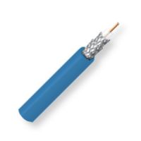 Belden 8281 006500, Model 8281, 20 AWG, RG59, Precision Video Coax Cable; Blue Color; 20 AWG solid 0.031-Inch Bare copper conductor; Polyethylene insulation; Tinned copper double braid shield; Polyethylene jacket; UPC 612825355816 (BTX 8281006500 8281 006500 8281-006500 BELDEN) 