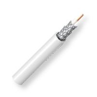 BELDEN82810091000, Model 8281, 20 AWG, RG59, Precision Video Coax Cable; White Color; 20 AWG solid 0.031-Inch Bare copper conductor; Polyethylene insulation; Tinned copper double braid shield; Polyethylene jacket; UPC 612825358725 (BELDEN82810091000 TRANSMISSION CONNECTIVITY IMAGE WIRE) 