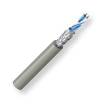 BELDEN82841877500, Model 82841, 24 AWG, 1-Pair, Computer EIA RS-485 Cable; Natural Color; Plenum-CMP Rated; 24 AWG stranded Tinned copper conductors; Foam FEP insulation; Twisted pairs; Overall Beldfoil Tape and Tinned copper braid shield; 24 AWG stranded Tinned copper drain wire; Flamarrest jacket; UPC 612825198178 (BELDEN82841877500 TRANSMISSION CONNECTIVITY ELECTRICITY WIRE) 
