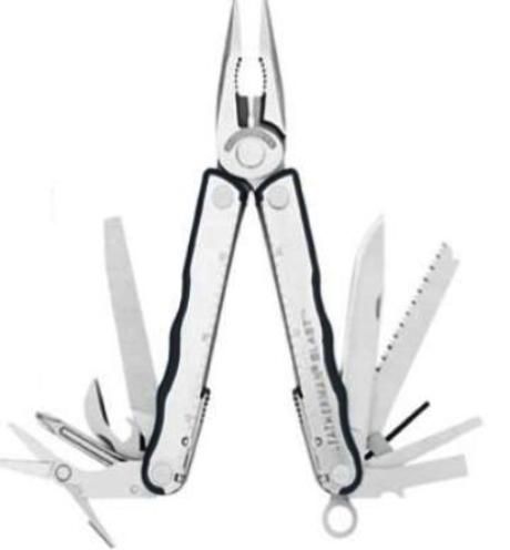 Leatherman 830032 Multi Tool Blast Fuse Kick Removable Bit Driver, All-locking blades for safety, Four screwdrivers, scissors, saw and extra-long knife blade for cutting, driving, snipping, and sawing on the fly Directional, open-tooth saw design for easy starting and easy cutting, UPC 037447352560 (830032 830-032 83-0032 8300-32)