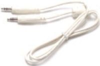 ClearOne 830-159-005 MP3 Player 3' Audio Cable, White For use with CHAT 50 Personal Speakerphone, UPC 671010859058 (830159005 830159-005 830-159005) 
