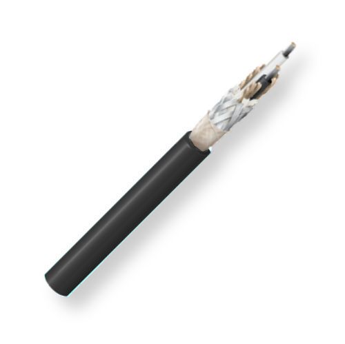 BELDEN8412010U1000 Model 8412, 2-Conductor, 20 AWG, High-Conductivity, Microphone Cable; Black Color; 2 stranded high-conductivity Tinned Copper conductors; EPDM rubber insulation; Rayon braid; TC braid shield; Cotton wrap, EPDM jacket; UPC 612825206347 (BELDEN8412010U1000 CONNECTOR TRANSMISSION WIRE SOUND)