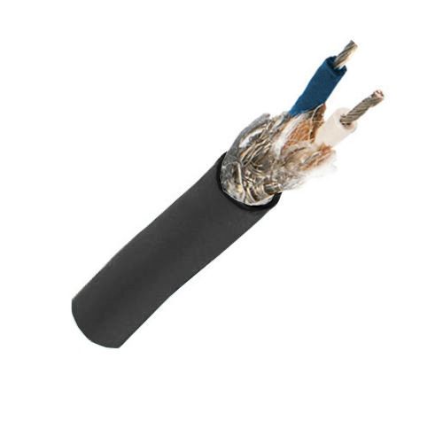 BELDEN8412P010500, Model 8412P, 20 AWG, 2-Conductor, Plenum-Rated, Microphone Cable; Black; 20 AWG, 2 stranded high-conductivity Tinned Copper conductors; FEP Teflon insulation; TC braid shield; FEP Teflon jacket; UPC 612825206415 (BELDEN8412P010500 DEVICE VOLUME SOUND TRANSMISSION)