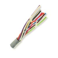BELDEN84560601000, Model 8456, 22 AWG, 10-Conductor, Cable For electronic Applications; Chrome Color; CMG-Rated; 10 22AWG Tinned Copper conductors; PVC Insulation; PVC Outer Jacket; UPC 612825207948 (BELDEN84560601000 TRANSMISSION CONNECTIVITY PLUG ELECTRONICS) 