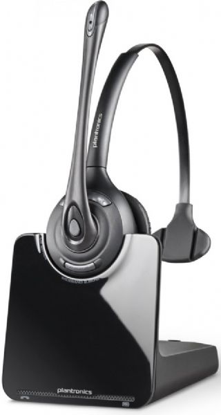 Plantronics 84691-01 model CS-510 Headset - Ear-cup, Headphone - monaural, Ear-cup Headphones Form Factor, Wireless - DECT Connectivity Technology, Mono Sound Output Mode, Boom Microphone, 350 ft Transmission Range, Corded phone Recommended Use, Power adapter - external, Headset battery - rechargeable - lithium polymer, Up To 9 hours Run Time Battery, UPC 017229134744 (8469101 84691-01 84691 01 CS510 CS-510 CS 510)