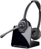 Plantronics 84692-01 Model CS520 Over-the-head Binaural DECT Headset, Range up to 350 feet away for maximum mobility, Offers you a choice of four comfort-tested wearing options to match your personal style, Premium wideband audio quality, One-touch call answer/end, vol +/- and mute, Talk time Up to 9 hours, UPC 017229134751, Replaced 70540-01 model CS361N (8469201 84692 01 8469-201 846-9201 CS-520 CS 520) 