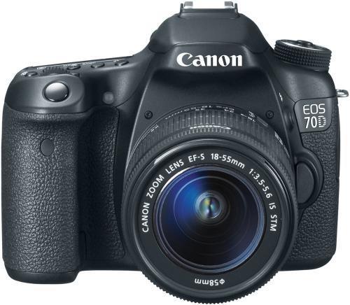 Canon 8469B009 EOS 70D; The Next Generation in Live View AF; Sophisticated Wireless System; Amazing Capture and Processing Power; The Speed You Need; Type:, CMOS Sensor; Pixels:, Effective pixels: Approx. 20.2 Megapixels, Total pixels: Approx. 20.9 Megapixels; Pixel Unit:, 4.1 m square; Total Pixels:, Approx. 19.0 megapixels; Aspect Ratio:, 3:2 (Horizontal: Vertical); Color Filter System:, RGB primary color filters; UPC 013803221619 (8469B009 8469B009 8469B009)