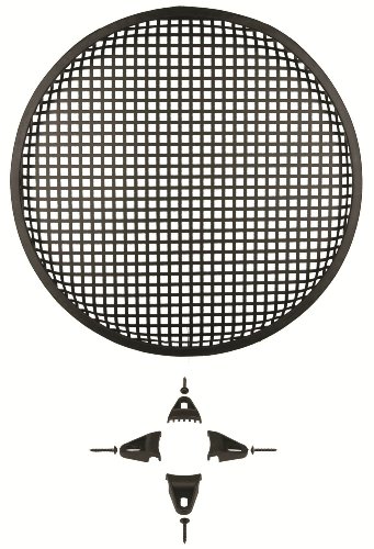 Metra 85-9015 15 Inch Waffle Grille With Hardware Each, Universal Steel Woofer Grilles Sold Separately, UPC 086429004300 (859015 8590-15 85-9015)