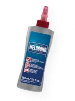 Weldbond 8-50160 Universal Adhesive 5.4 oz Bottle; Recommended for many types of wood, it gives amazing flexibility to glue joints; Use on hard or soft woods, foam, plastics, stained glass, mosaics and tile; Formulation can be reduced with water for sealing porous areas or used as a primer prior to painting; Latex-free, non-toxic and acid-free; Shipping Weight 0.44 lb; UPC 058951501602 (WELDBOND850160 WELDBOND-850160 WELDBOND-8-50160 WELDBOND/850160 850160 ADHESIVE) 