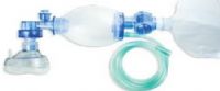 SunMed 8-6000-02 Hand Bag Child Resuscitator, Pop-off at 40cm of H&#8322;O 550ml, With Silicone 1 piece mask, Latex free, reusable, non-sterile; Includes 1 silicone mask, 1 patient valve with pop-off, 1 resuscitator bag, 1 reservoir bag and Oxygen 7 foot tubing (8600002 86000-02 8-600002) 