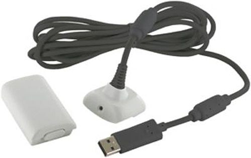 Nyko 86037 Xbox 360 Power Kit, Video Game Accesory, For use with Xbox 360 wireless controllers, NiMH rechargeable battery pack that provides up to 25 hours of play & a 10 ft-cable, UPC 0743840860372 (86 037 86-037 NYKO86037)