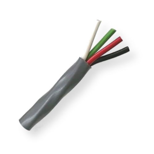 Belden 8620 0601000, Model 8620, 4-Conductor, 16 AWG, Cable For Electronic Applications; Chrome; 16AWG Tinned Copper Conductors; PVC Insulation; PVC Outer Jacket; UPC 612825213499 (BTX 86200601000 8620 0601000 8620-0601000)