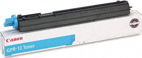 Canon 8641A003AA model GPR-13C Cyan Toner Cartridge, Laser Print Technology, Cyan Print Color, 8500 Pages Duty Cycle, 5% Print Coverage, Genuine Brand New Original Canon OEM Brand, For use with Canon ImageRunner C3100 Copier (8641A003AA 8641A-003AA 8641A 003AA GPR-13C GPR 13C GPR13C GPR-13 GPR13 GPR 13)