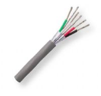 Belden 8723 060U1000, Model 8723, 22 AWG, 2-Pair, Audio, Control And Instrument Cable; Chrome; CM-Rated; 22 AWG stranded tinned copper conductors; Polypropylene insulation; Twisted pairs, individually Beldfoil® shielded; 24 AWG stranded tinned copper drain wire; PVC jacket; UPC 612825214410 (BTX 8723060U1000 8723 060U1000 8723-060U1000 BELDEN) 