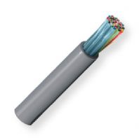 Belden 8766 0601000 15-Pair, 22AWG Audio, Control, and Instrumentation Cable, Gray; Stranded tinned copper conductors; PVC insulation; Twisted pairs individually shielded with Beldfoil; UPC 612825215462 (BTX 87660601000 8766 0601000 8766-0601000) 