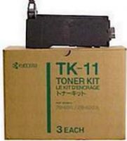 Kyocera 87800704 model TK-11 Toner Refill, Toner refill Consumable Type, Laser Printing Technology, Black Color, Up to 1200 pages Duty Cycle (87-800704  87 800704 TK 11 TK11) 
