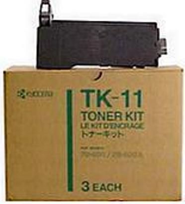 Kyocera 87800704 model TK-11 Toner Refill, Toner refill Consumable Type, Laser Printing Technology, Black Color, Up to 1200 pages Duty Cycle (87-800704  87 800704 TK 11 TK11)