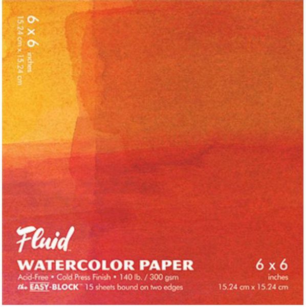 Hand Book Journal Co 880066 Fluid-Easy-Block Cold Press Watercolor Paper 6