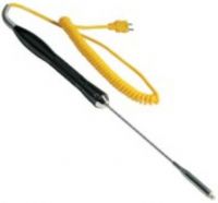 Extech 881602 Type K Surface Probe, Type K high temperature probe with mini connector, High temperature range -58 to 1472°F (-50 to 800°C), Type K mini connector, Compatible with most multimeters that have Type K temperature function, 6-Inch (150mm) Surface Probe, 39-Inch (1m) cable, Diameter 0.32-Inch (8.13mm), UPC 793950886021 (881-602 881 602) 