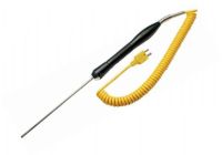 Extech 881603 Type K Heavy Duty Penetration Temperature Probe, 6" (150mm) Immersion Probe, 39" (1m) cable, diameter 0.13" (3.3mm), Type K Range (-58 to1292F/-50 to 700C), UPC 793950886038 (881-603 881 603) 