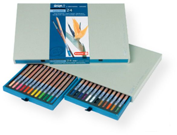 Bruynzeel 8835H24 Design Aquarel Watercolor Pencil 24 Set; These watercolor pencils are made from quality materials with Dutch craftmanship; Light cedar wood casings for best sharpening; Pencils are glued in a two part process to ensure casing strength; Contents 24 watercolor pencils of assorted colors; EAN 8710141083214 (8835H24 8835-H24 DESIGN-8835H24 BRUYNZEEL8835H24 BRUYNZEEL-8835H24 AQUAREL-8835H24)
