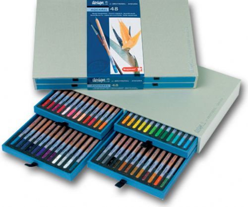 Bruynzeel 8835H48 Design, Aquarel Watercolor Pencil 48 Set; These watercolor pencils are made from quality materials with Dutch craftmanship; Light cedar wood casings for best sharpening; Pencils are glued in a two part process to ensure casing strength; 3.8mm core; UPC 8710141083252 (BRUYNZEEL8835H48 BRUYNZEEL 8835H48 8835H 48 8835 H48 8835H-48 8835-H48)