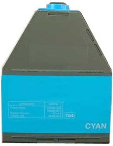 Ricoh 884903 Cyan Toner Cartridge Type 1 For Aficio 2228C 2232C 2238C Copiers, New Genuine Original OEM Ricoh Brand, UPC 708562397414 (884-903 884 903)