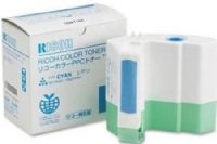 Ricoh 887849 Cyan Toner Cartridge Type H for use with Aficio 2003, 2103 and 2203 Copier Machines, Up to 1400 standard page yield @ 5% coverage, New Genuine Original OEM Ricoh Brand, UPC 708562051651 (88-7849 887-849 8878-49)  