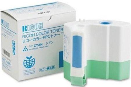 Ricoh 887849 Cyan Toner Cartridge Type H for use with Aficio 2003, 2103 and 2203 Copier Machines, Up to 1400 standard page yield @ 5% coverage, New Genuine Original OEM Ricoh Brand, UPC 708562051651 (88-7849 887-849 8878-49) 