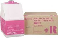Ricoh 888444 Magenta Toner Cartridge for use with Aficio CL7200 and CL7300 Printers; Up to 10000 standard page yield @ 5% coverage; New Genuine Original OEM Ricoh Brand, UPC 026649884443 (88-8444 888-444 8884-44)  