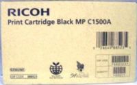 Ricoh 888523 Black Toner Cartridge for use with Aficio 615C and MP C1500A Copier Machines, Up to 9000 standard page yield @ 5% coverage, New Genuine Original OEM Ricoh Brand, UPC 026649885235 (88-8523 888-523 8885-23)  