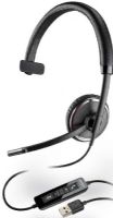 Plantronics 88860-01 model Blackwire C510 - headset - On-ear, Headset - monaural, On-ear Headphones Form Factor, Wired Connectivity Technology, Mono Sound Output Mode, In-Cord Volume Control, Boom Microphone Type, 100 - 8000 Hz Response Bandwidth, USB 4 pin USB Type A Connector Type, PC multimedia - communication Recommended Use, UPC 017229140288 (8886001 88860-01 88860 01 C510 C-510 C 510) 