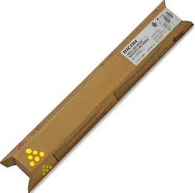 Ricoh 888605 Yellow Toner Cartridge for use with Ricoh Aficio MP C3500, MP C4500, MP C3535 and MP C4540, New Genuine Original OEM Ricoh Brand (888-605 888 605)