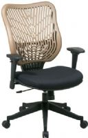 Office Star 88-MM38BN19P2 EPICC Series Unique Self Adjusting SpaceFlex Back Executive Chair, Latte, Self Adjusting SpaceFlex Backrest Support System with Breathable Memory Foam Mesh Seat, One Touch Pneumatic Seat Height Adjustment, 2-to-1 Synchro Tilt Control with Adjustable Tilt Tension Control (88MM38BN19P2 88 MM38BN19P2 88-M38BN19P2 88M38BN19P2 OfficeStar) 