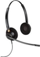 Plantronics 89434-01 EncorePro 520 -  HW520 Binaural Noise-Canceling Headset, On-ear Headphones Form Factor, Wired Connectivity Technology, Mono Sound Output Mode, Noise-Canceling and Flexible Microphone, Binaural - Covers Both Ears, Compatible with PCs and Desk Phones, Fits Over-the-Head, Wideband Audio up to 6,800 Hz, SoundGuard Technology above 118 dBA, UPC 017229144712 (89434-01 89434 01 8943401 EncorePro520 HW-520 HW 520) 