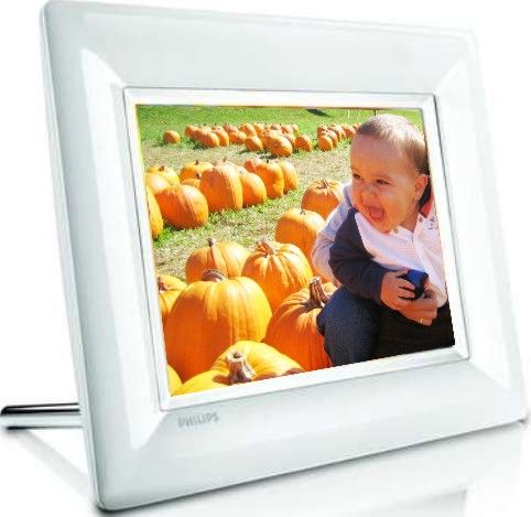 Philips 8FF3FPW/27 LCD Photo Frame, 8