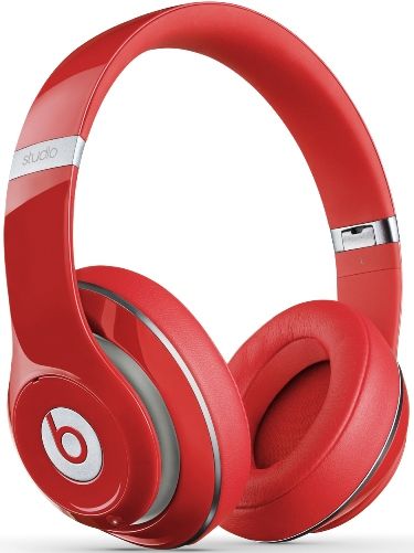 Beats by Dr. Dre 900-00109-01 Studio Over Ear Wireless Headphones, Red, Pair and play with your Bluetooth device with 30 foot range, Dual-mode Adaptive Noise Canceling, Iconic Beats sound, 12 hour rechargeable battery with Fuel Gauge, Take hands-free calls with built-in mic, RemoteTalk cable, 3.5mm Audio cable, UPC 848447009237 (9000010901 90000109-01 900-0010901 STUDIOWRLSRED)