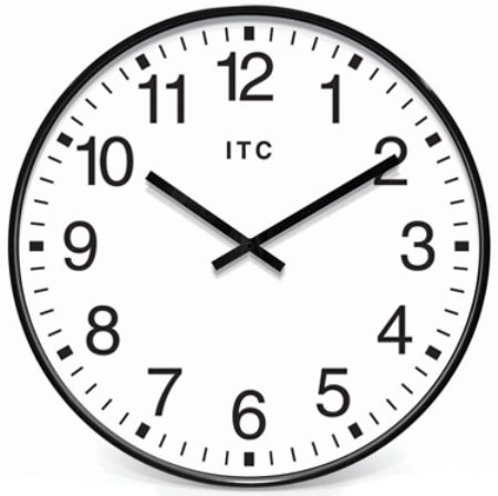 Infinity Instruments 90/0019-1 Profuse Wall Clock, 19